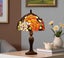 Tiffany Table Lamp (26cm Shade) New Design Carousel 1