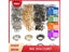 3-10mm 100Sets Metal Eyelet Grommet Round Rings For DIY Leather Craft Bags Carousel 9