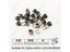 3-10mm 100Sets Metal Eyelet Grommet Round Rings For DIY Leather Craft Bags Carousel 1