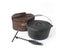 Cast Iron Camping Pot Set With Bag Outdoor Pots 25cm Carousel 9