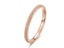 Classic Simple Matte Narrow/Wide Ring Titanium Steel For Women Trendy Tail Ring Carousel 1