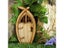 3D Wooden Fairy Garden Door DIY Door Decoration Miniature Garden Signs Doll Carousel 1