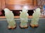 Three Chinese Deities Carved from Light Green Jade Standin on Wooden Bases. Carousel 4