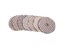 New Diamond Dry Polishing Pads 3 Inch 4 Inch Abrasive Pad Disc For Concrete Carousel 6