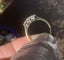 18ct GOLD AND PLATINUM ANTIQUE DIAMOND 1/2 ct RING , 1900 - 1920 Carousel 3