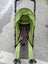 Stroller/ pram/ pushchair - green with basket and hood Carousel 4