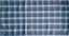 Blue Blanket Pattern Upholstery Fabric including Matching Squab Cover Carousel 2