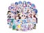 10 50 100pcs/Pack Japan Anime Cartoon Anime Haikyuu Stickers Aesthetic Laptop Carousel 1