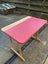 Child's desk (red, wooden) Carousel 1