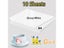 10 Sheets A4 Gold Vinyl Sticker Paper Printable Self Adhesive Carousel 1
