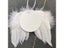 20pcs/Lot New Aluminum Ornaments With Angel Wing Sublimation For Christmas Carousel 1