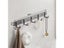 Aluminum Grey Robe Hook Wall Towel Hooks For Bathroom Storage Carousel 1