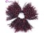 Chorliss 8" Afro Kinky Curly Ombre Burgundy Hair Weaving Bundles 105g/lot Carousel 8