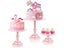 Cake Stand Dessert Table Display Rack Metal Carousel 9