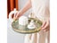 Round Storage Tray Home Living Room Coffee Table Tea Cup Storage Plate Acrylic Carousel 11