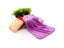 Portable Mini Fruit Print Hand Towel For Kids Solid Color Coral Fleece Towels Carousel 8