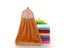 Portable Mini Fruit Print Hand Towel For Kids Solid Color Coral Fleece Towels Carousel 11
