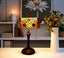 New Design Handmade Tiffany Banker Table Lamp Carousel 3