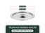 20/22/24cm Wok Lid Stainless Steel Round Wok Lid Household Seasoning Pot Cover Carousel 1