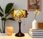New Design Handmade Tiffany Banker Table Lamp Carousel 1