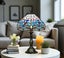 12” Tiffany Table Lamp (30cm Shade) New Design Carousel 11