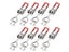4/8 Pcs Metal Toggle Latch Catch Clasp Quick Release Clamp Tools Carousel 1