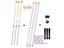 3pcs Fishing Floats 3 Float Tubes 3 Float Holders 1 Space Beans Nano Buoy Carousel 1