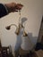 Frosted glass downlighter chandelier lamp Carousel 1