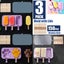 3Pack Silicone Ice Block Mould Ice Maker Popsicle Mould Carousel 3