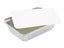 50 Large Oblong Foil Tray Containers with Lids - 1100ml - 22cm x 15cm x 4.5cm Carousel 2
