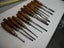 13 x early wood carving chisels Carousel 7