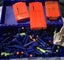 NERF AMMO BOX AND LOTS OF SOFT BULLETS + AMMO CLIPS Carousel 1