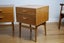 A STUNNING PAIR OF MID 60S SOLID OAK BEDSIDE DRAWERS Carousel 15