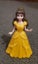 Disney princess- Belle, Original click up doll castle set Carousel 5