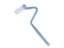 1PC Curved Brush For Cleaning S/V-shaped Toilet Long Handle Carousel 1