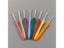 8pcs Crochet Hook 2.5-6.0mm Aluminum Crochet Needles With Colorful Soft Rubber Carousel 14
