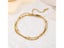 316L Stainless Steel Gold Color Double-Layer Anklets For Women Girl New Trend Carousel 1