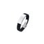 Veile Studios Men's Silicone Stainless Steel Wristband Bangle Black Color Carousel 1