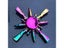Finger Spinner For Office Anxiety Relief Stress Gyro Tower Spider Metal Hand Carousel 13