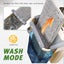 ZUNI Flat Mop and Bucket Floor Mop Cleaner Set Wet Dry w/ 6 Heads Carousel 3