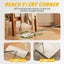 ZUNI Flat Mop and Bucket Floor Mop Cleaner Set Wet Dry w/ 6 Heads Carousel 5