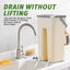 ZUNI Flat Mop and Bucket Floor Mop Cleaner Set Wet Dry w/ 6 Heads Carousel 12