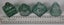 Four Antique Aqua Glass Shear-Top Ink Bottles - c1880 - 1900 Carousel 2