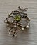 Antique 9ct Peridot Seed Pearl Brooch 3.29gm Carousel 2