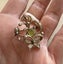 Antique 9ct Peridot Seed Pearl Brooch 3.29gm Carousel 6