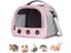 Portable Small Animal Carrier For Guinea Pig Hamster Hedgehog Parrot Rat Carousel 1