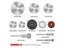 Diamond Saw Blade Abrasive Cutting Disc Set With Mandrels Grinding Wheels For Carousel 3