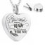 Veile Studios Heart Urn Necklace For Ashes Cremation Jewelry Keepsake Memorial P Carousel 1