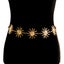 Veile Studios Elosung 2 Pcs Sun Flower Statement Body Chain Belt - Women's Adjus Carousel 1