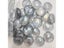 80g/2.82oz 15-25mm Translucent Glass Beads Flat Round Mosaic Tiles DIY Art Carousel 1